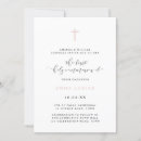 Search for elegant first communion invitations Minimalist