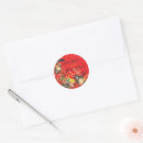 Search for fun wedding stickers Red