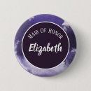 Search for violet badges Bridesmaid