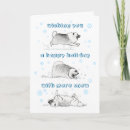 Search for funny dog cartoon christmas cards Snow