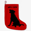 Search for black labrador christmas stockings Retriever