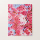 Search for japanese cherry blossoms puzzles Pink