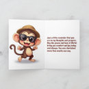 Search for thinking monkey cards Ape