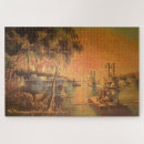 Search for mississippi river puzzles Vintage