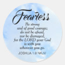 Search for be not afraid stickers Christian