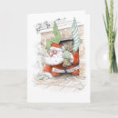 Search for grumpy christmas cards Santa