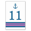 Search for nautical table cards Ocean