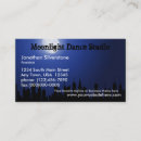 Search for moonlight business cards Blue