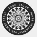 Search for business address stickers Black and white