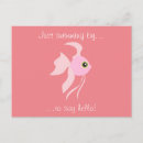 Search for cute fish postcards Cartoon