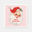 Search for santa napkins Pink