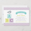 Search for alphabet invitations Cute