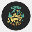 Search for road trip stickers Van life