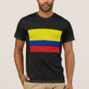 Search for colombia tshirts Colombian flag