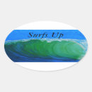 Search for surf oval stickers Waves