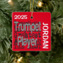 Search for trumpet christmas tree decorations Star