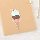Search for chocolate ice cream cone stickers Dessert