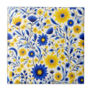 Search for cornflower blue tiles Floral