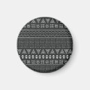 Search for black and white patterns magnets Abstract