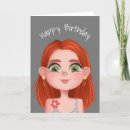 Search for redhead birthday cards Girl