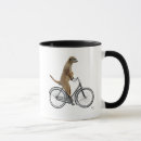 Search for cat on bicycle mugs Contemporary