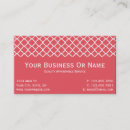 Search for classic pattern business cards Pink