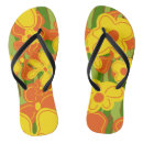 Search for orange thongs Floral