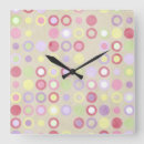 Search for polka dot clocks Circle
