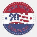 Search for your vote counts stickers Republican