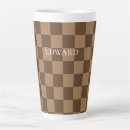 Search for gingham coffee mugs Brown