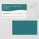 Search for massage therapy appointment cards Therapist