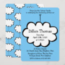 Search for clouds christening invitations Baby