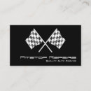 Search for checkered flag business cards Cool