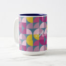 Search for psychedelic coffee mugs Geometric design