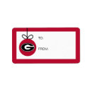 Search for georgia return address labels Dawgs