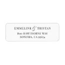 Search for for couples return address labels Elegant