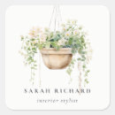 Search for house plant stickers Watercolor