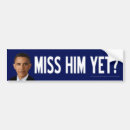 Search for missing bumper stickers Obama
