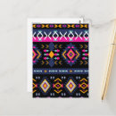 Search for indian patterns postcards Bohemian