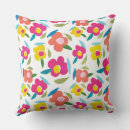 Search for bright floral cushions Abstract