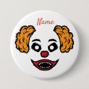 Search for scary clown badges Autumn