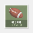 Search for football napkins Modern