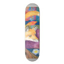 Search for fox skateboards Watercolor