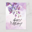 Search for orchid birthday cards Watercolor