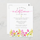 Search for little flowers postcards Wildflower baby shower