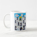 Search for cute penguin coffee mugs North pole