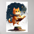 Search for cat reading posters Lover