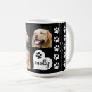 Search for dog photo collage mugs Pawprint