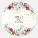 Search for coral and gold wedding stickers Watercolor