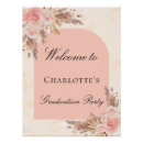 Search for graduation party posters Blush pink